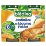 Bl�dina - Jardini�re de l�gumes poulet, d�s 8 mois,