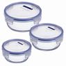 Luminarc - Set 3 boites pure box verre rondes