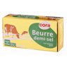 Cora - Beurre plaquette 1/2 sel