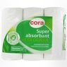 Cora - Rouleaux essuie-tout super absorbant Ecologique