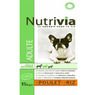 NUTRIVIA - Croquettes Nutrivia Chien adulte moyenne taille au poulet et au riz - 15Kg