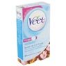 Veet - Bandes de cire froide visage peaux sensibles + 4 lingettes