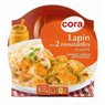 Cora - Lapin aux 2 moutardes et riz