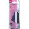 Crea Pecam - Pi�ces thermocollantes coloris blanc, noir, bleu marine 21x 5cm