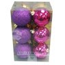 Cora - Lot de 12 boules unies 5,5cm