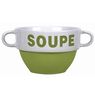  - Lot de 6 bols � soupe vert