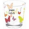 Incidence - Lot de 6 verres pause nature