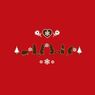 Fran�oise Paviot - Serviettes papier marmottes rouges