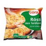 Cora - Rostis aux lardons