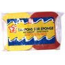 Cora - �ponges grattantes rouge