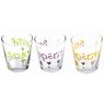 Incidence - Set de 6 verres SOS ap�ritif