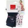 Influx - Paires de mi-chaussettes fleurs 21/23