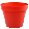 Eda - Pot Toscane rouge corail
