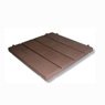 Eda - Dalle plastique imitation bois fonc� 