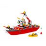 Lego - Le b�teau des pompiers- 7207- City