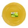 Cora - Assiettes carton jaune 23cm