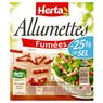 Herta - Allumettes fum�es -25%* sel