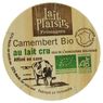 Lait Plaisirs - Camembert bio au lait cru 45 % MG