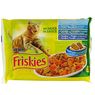 Friskies - Assortiment de sachets au poisson en sauce pour chat adulte 