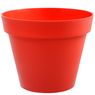 Eda - Pot Toscane rouge corail