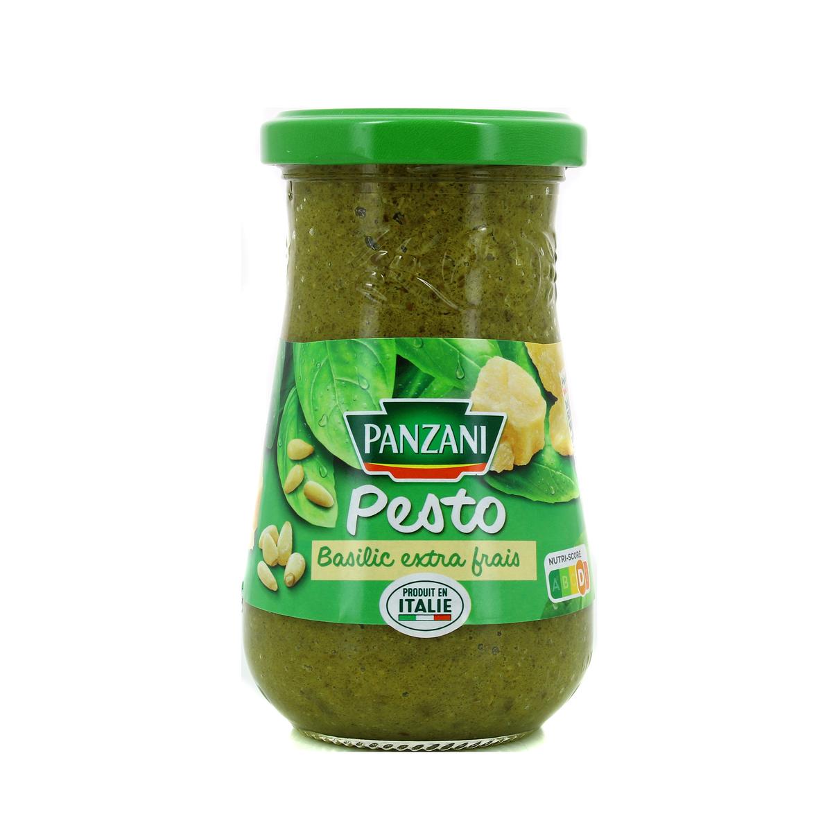 Livraison à domicile Panzani Sauce pesto au basilic frais 200g