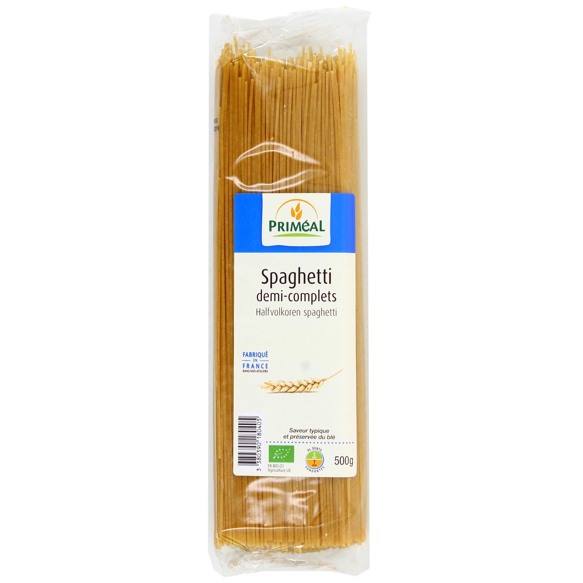 Livraison à domicile Priméal Spaghetti 1 2 complet bio 500g