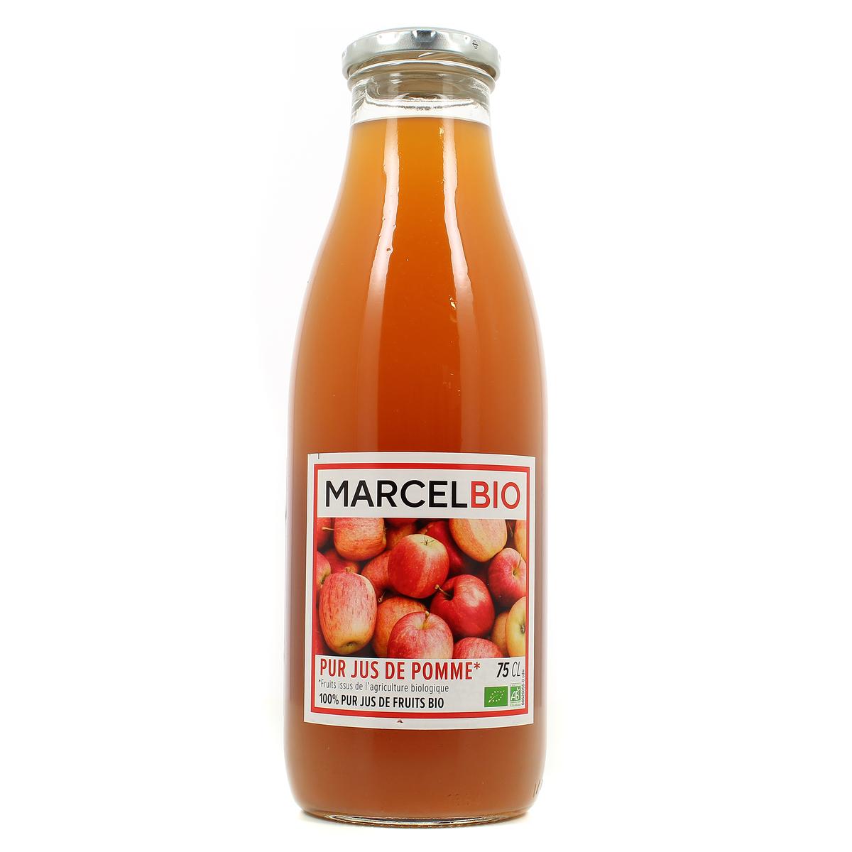 Livraison Domicile Marcel Bio Pur Jus De Pomme Bio Cl