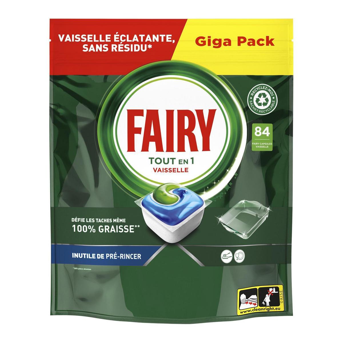 Acheter Fairy Capsules Lave Vaisselle Tout En Original Pi Ces