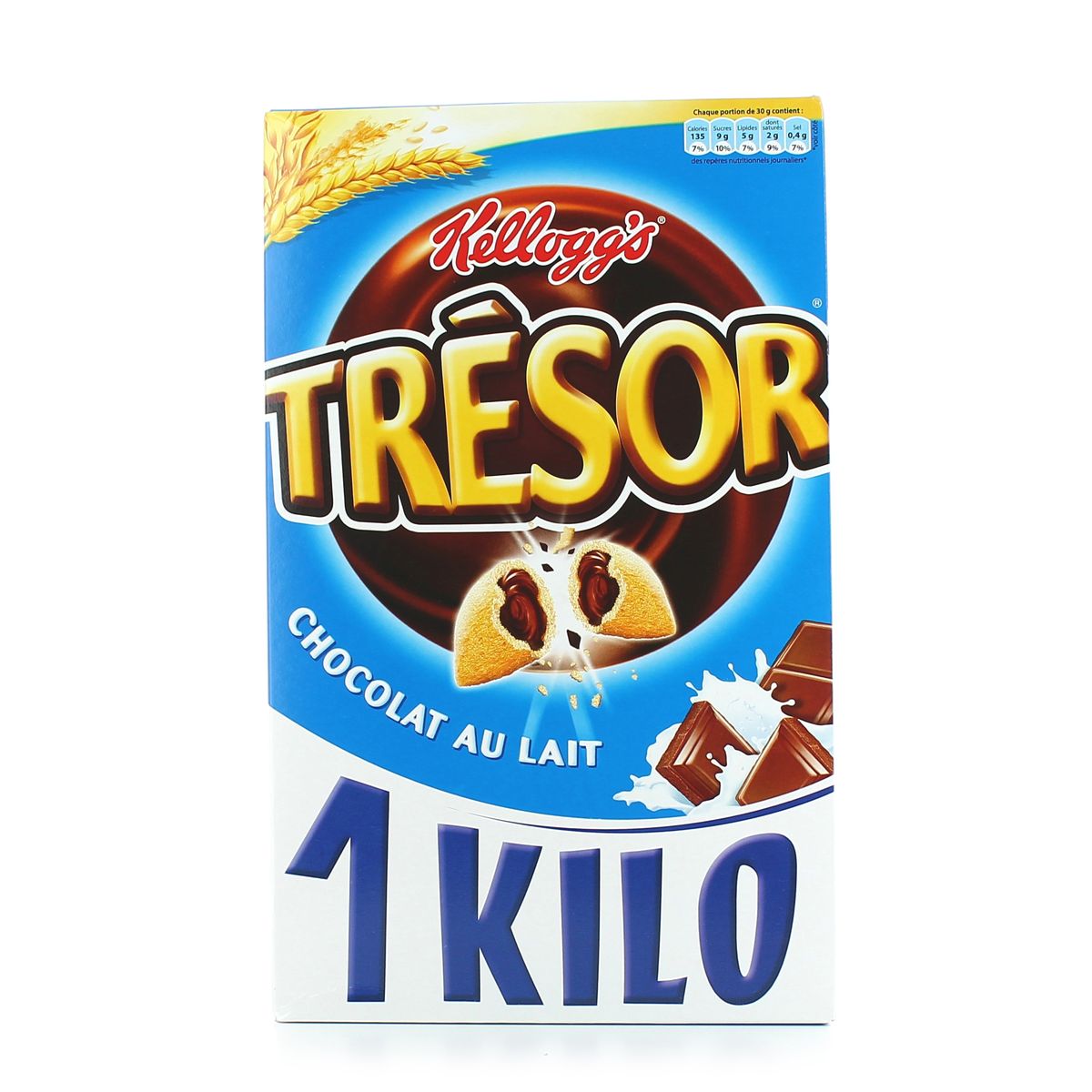 Livraison à domicile Kellogg s Trésor chocolat au lait 1kg