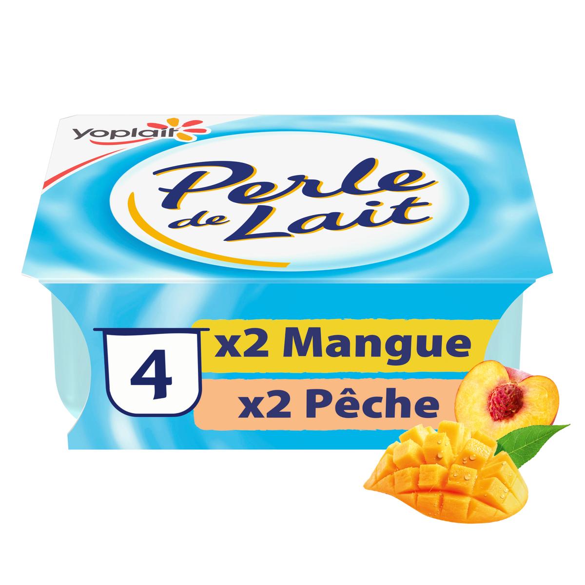 Livraison Domicile Perle De Lait Yaourt Mangue P Che X G