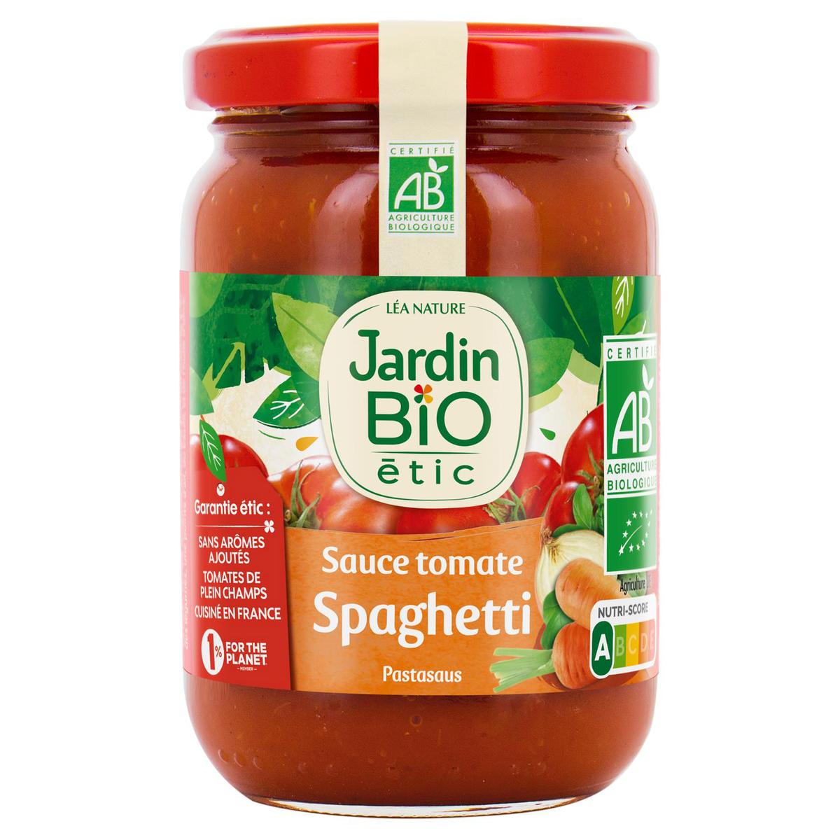 Livraison Domicile Jardin Bio Etic Sauce Tomate Spaghetti Bio G