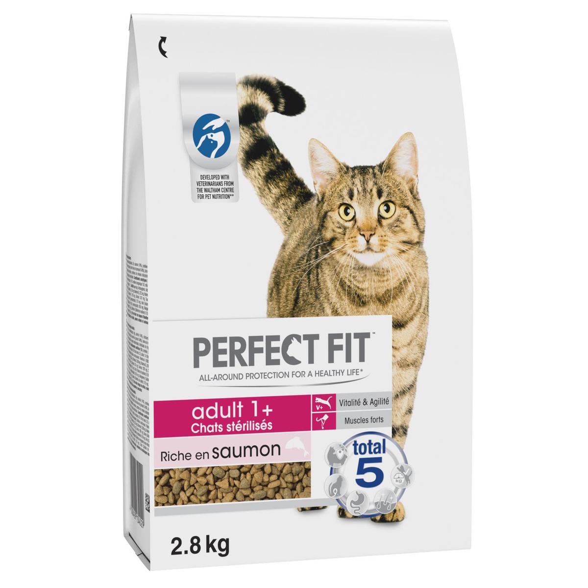 Livraison à domicile Perfect Fit Croquette Au Saumon Pour Chat 2 8kg