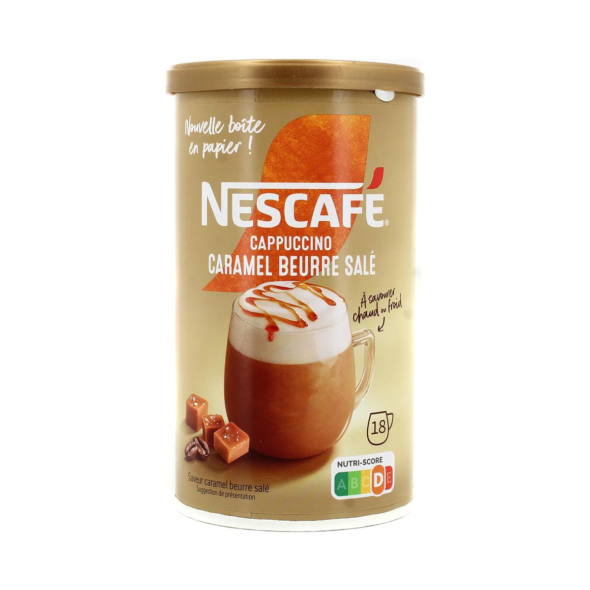 Livraison à domicile Nescafé Cappucciono Caramel Beurre Salé 261g