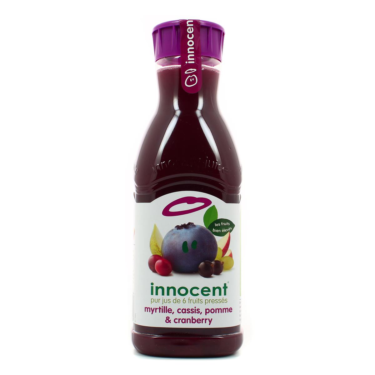 Achat Promotion Innocent Jus Myrtille Cassis Pomme Cranberry 900ml