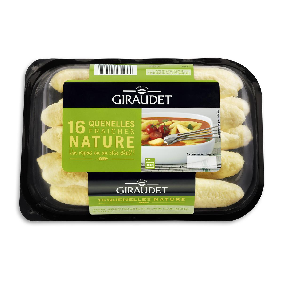 Livraison Domicile Giraudet Mini Quenelles Nature G