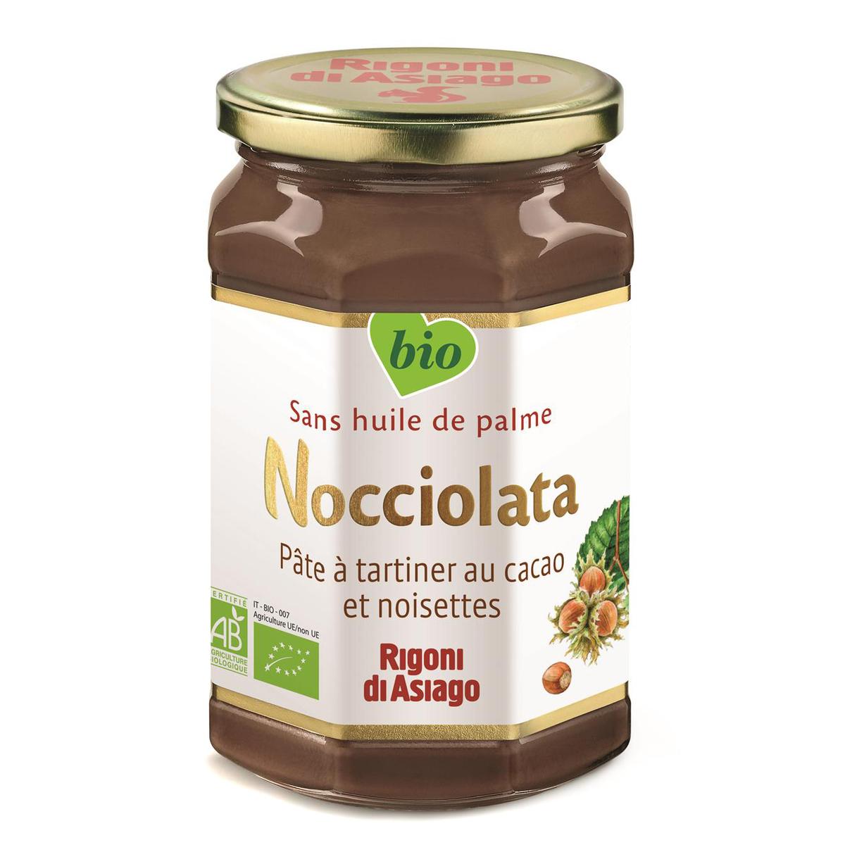 Nocciolata Rigoni Di Asiago P Te Tartiner Cacao Noisettes Nocciolata Bio