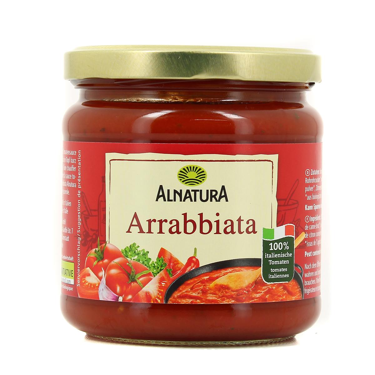 Livraison Domicile Alnatura Sauce Arrabbiata Bio G