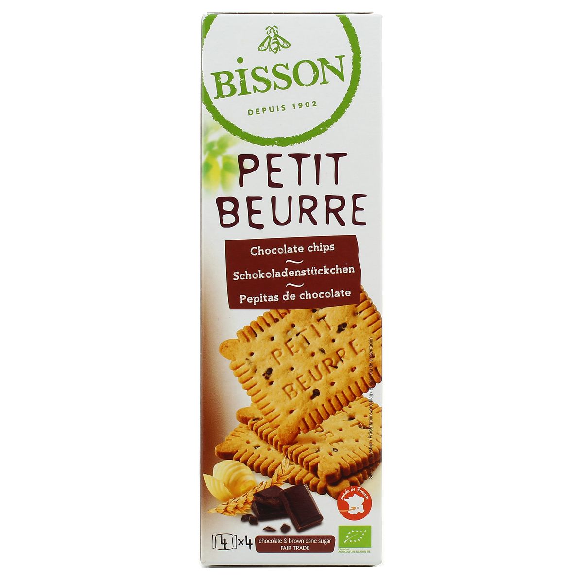 Livraison Domicile Bisson Petit Beurre P Pites Chocolat Bio G