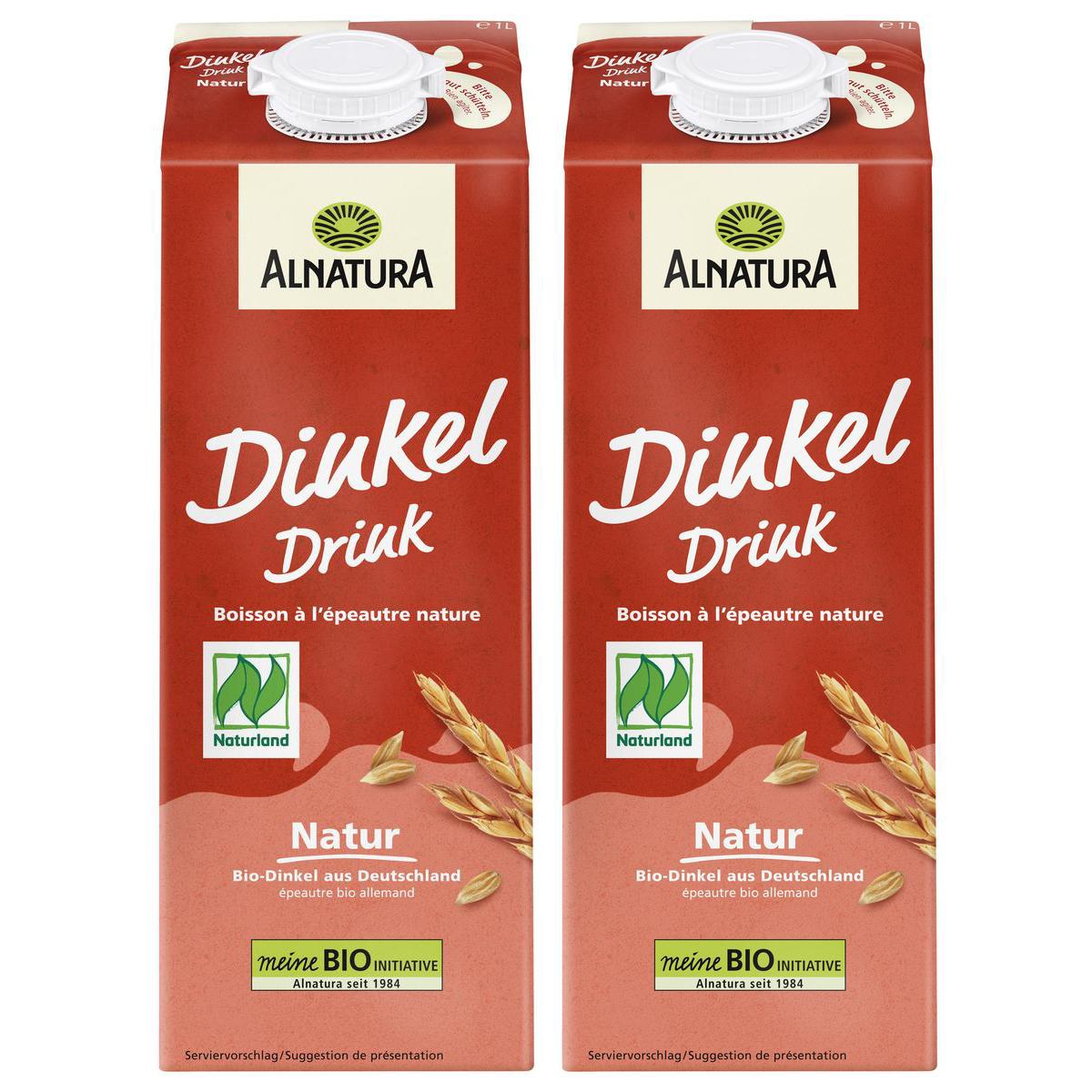 Promotion Alnatura Epeautre non sucrée Boisson Végétale Bio Lot de 2x1L