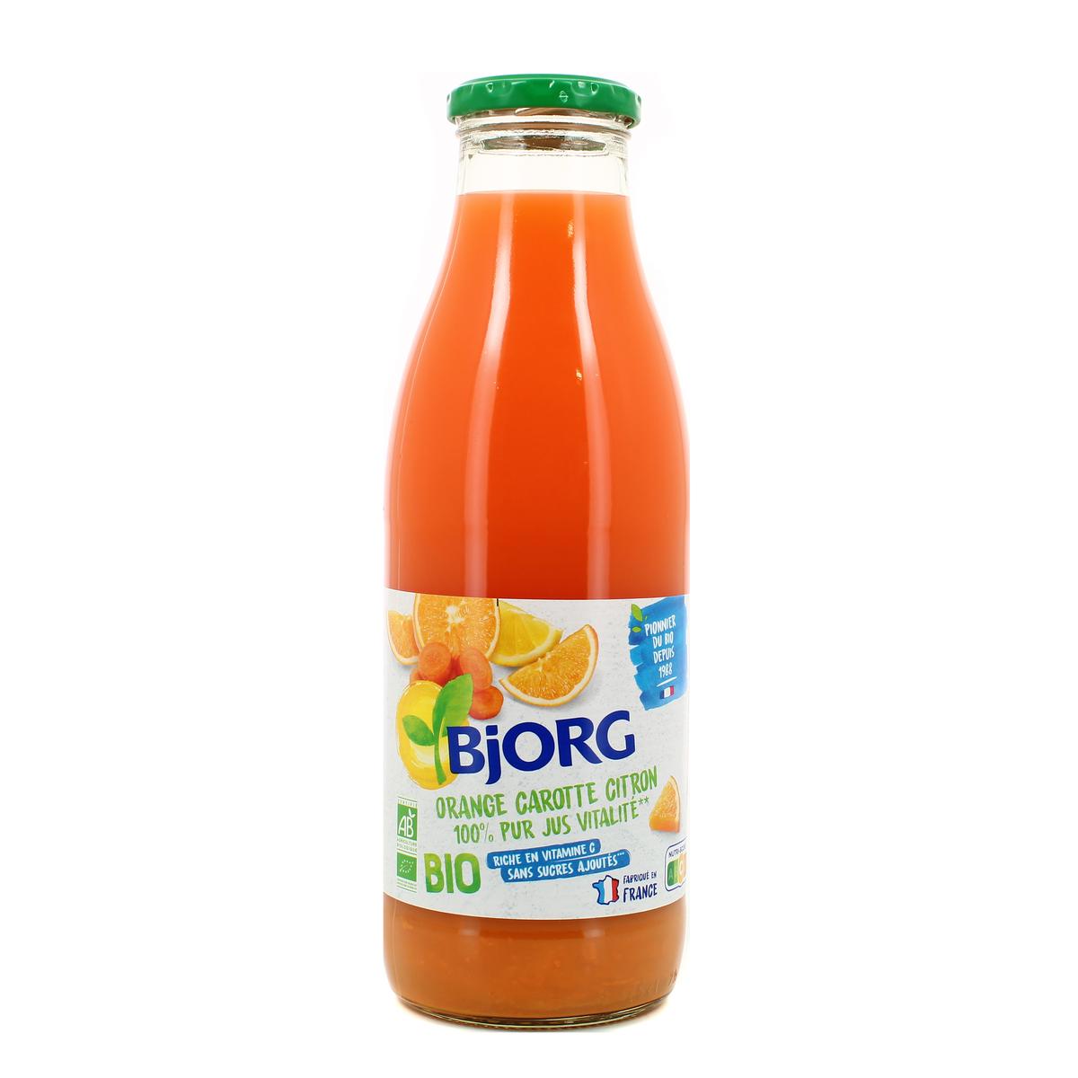 Achat Vente Bjorg Jus Vitalit Orange Carotte Citron Bio Cl