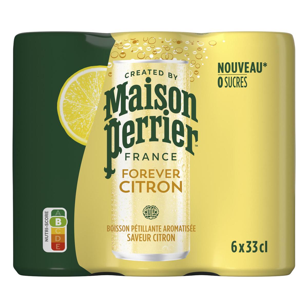 Acheter Maison Perrier Forever Eau Gazeuse Aromatis E Citron X Cl