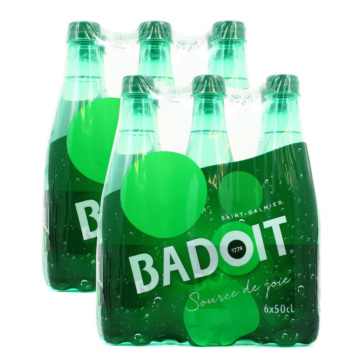 Promotion Badoit Eau gazeuse minérale naturelle finement pétillante