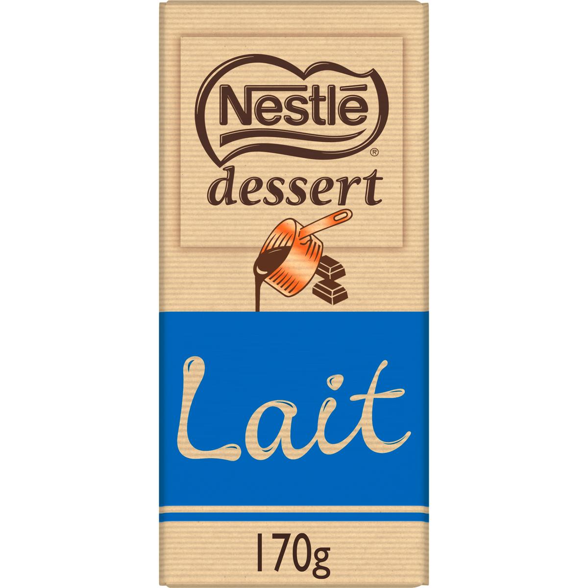 Livraison à domicile Nestlé Dessert Chocolat pâtissier au lait 170g