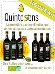 NOUVEAU D�couvrez les huiles v�g�tales biologiques Quintesens
