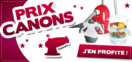 Prix canons sur l'�lectrom�nager