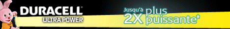Duracell - Jusqu'� 2x plus de  puissance