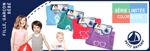 Petit Bateau - S�rie limit�e, color block