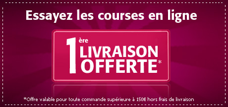 1<sup>�re</sup> livraison offerte
