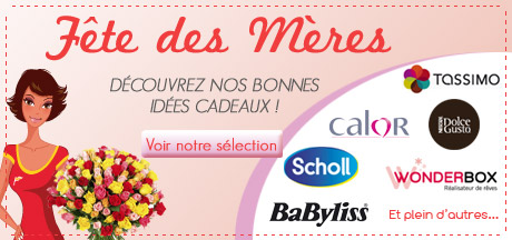 S�lection cadeaux<br>F�te des M�res