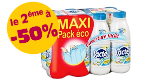 Lactel Lait demi �cr�m�